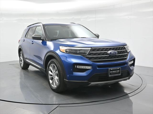Photo of 2021 Blue Ford Explorer