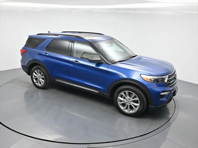 Photo of 2021 Blue Ford Explorer
