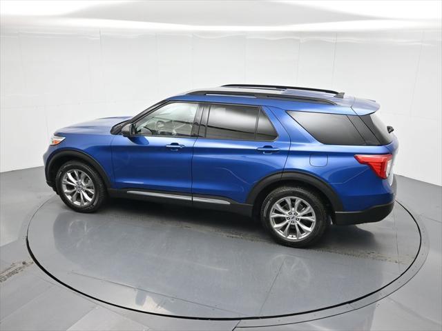 Photo of 2021 Blue Ford Explorer