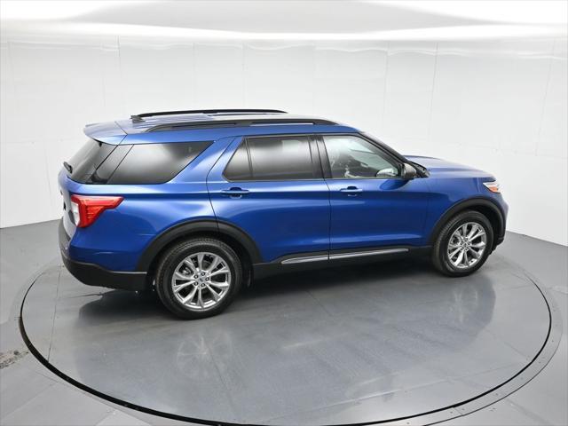 Photo of 2021 Blue Ford Explorer