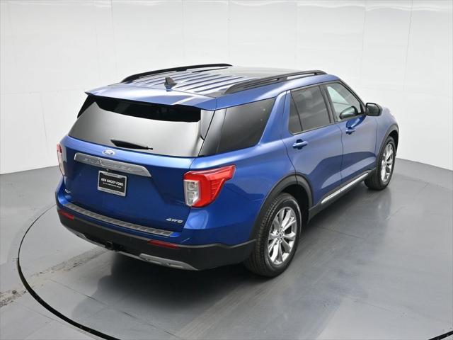 Photo of 2021 Blue Ford Explorer