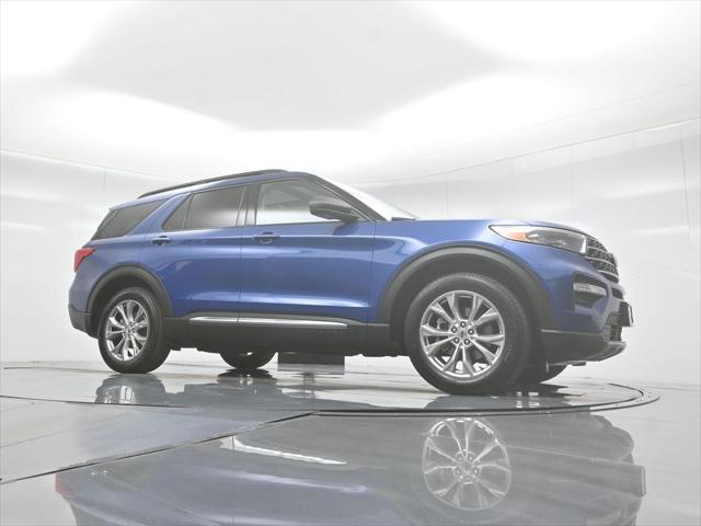 Photo of 2021 Blue Ford Explorer