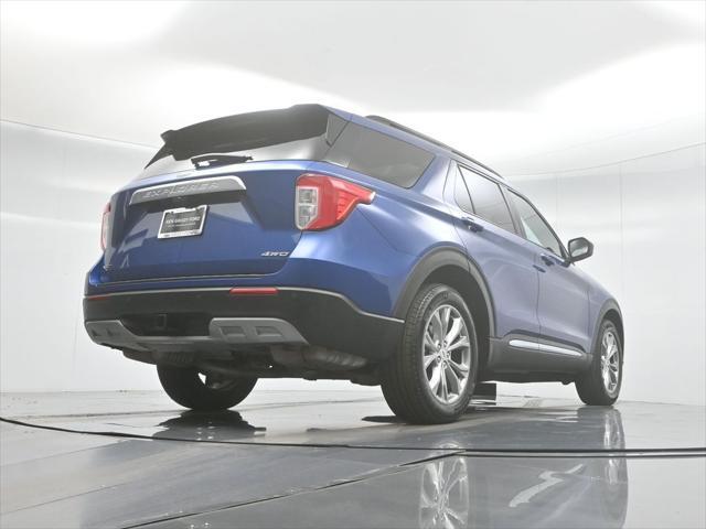 Photo of 2021 Blue Ford Explorer