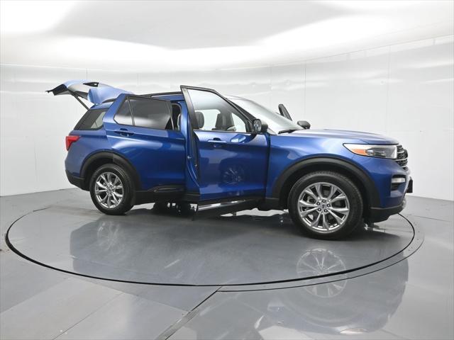 Photo of 2021 Blue Ford Explorer