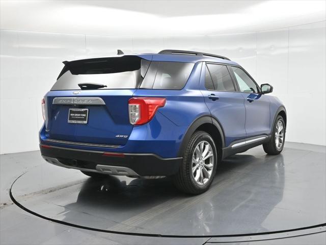 Photo of 2021 Blue Ford Explorer