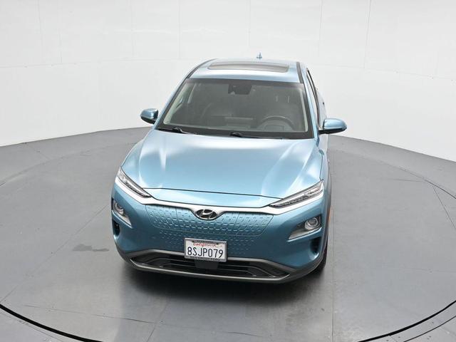 Photo of 2020 Ceramic Blue w/White Roof Hyundai KONA EV