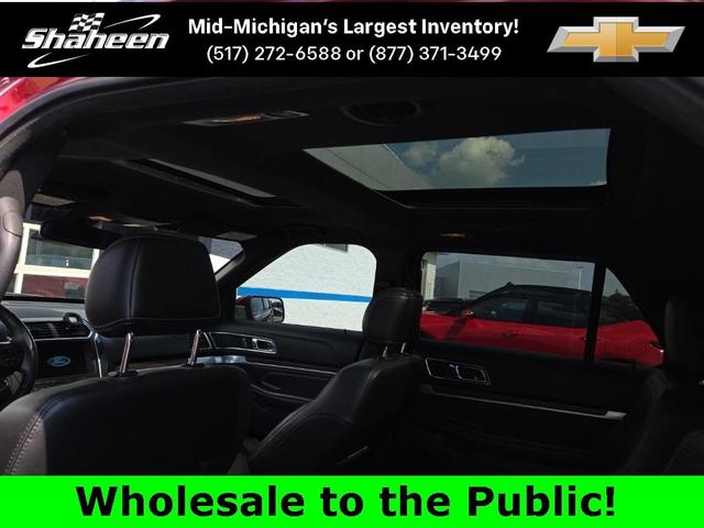Photo of 2017 Ruby Red Metallic Tinted Clearcoat Ford Explorer