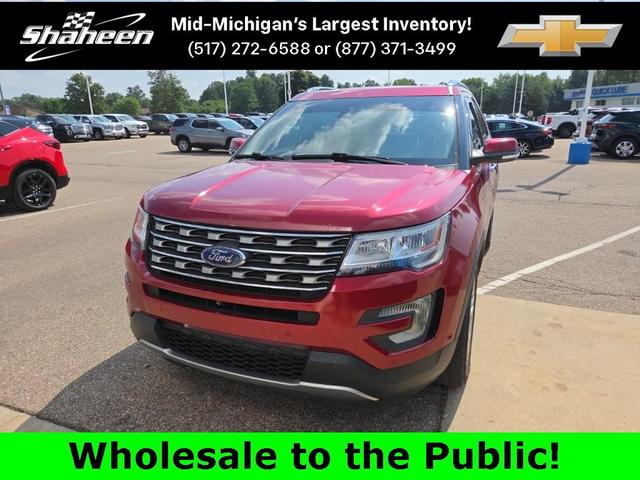 Photo of 2017 Ruby Red Metallic Tinted Clearcoat Ford Explorer