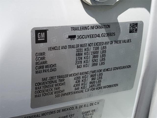 Photo of 2020 Summit White Chevrolet Silverado 1500
