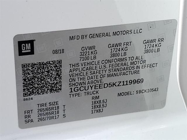 Photo of 2019 Summit White Chevrolet Silverado 1500