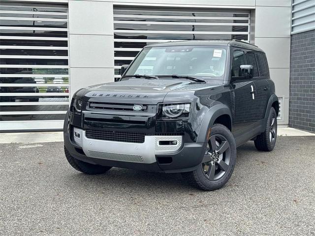 Photo of 2025 Santorini Black Metallic Land Rover Defender