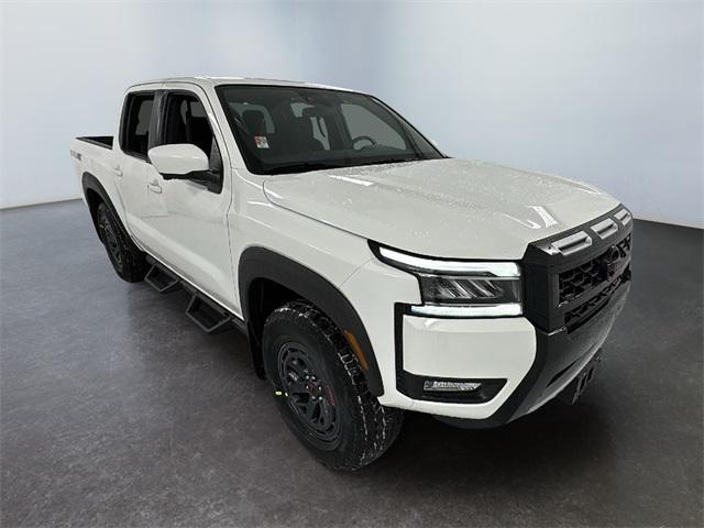 Photo of 2025 Glacier White Nissan Frontier