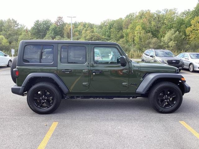Photo of 2021 Sarge Green Clearcoat Jeep Wrangler Unlimited