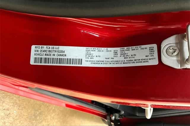 Photo of 2026 Red Chrysler Pacifica