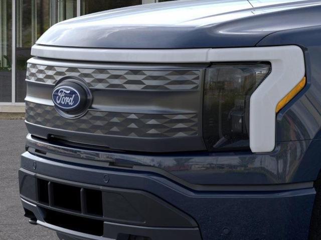 Photo of 2025 Blue Metallic Ford F-150 Lightning