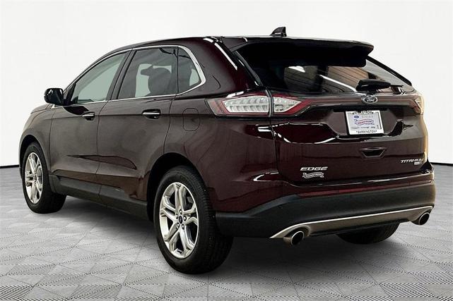Photo of 2018 Burgundy Velvet Metallic Tinted Clearcoat Ford Edge