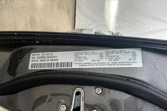 Photo of 2025 Granite Crystal Clearcoat Metallic RAM 2500