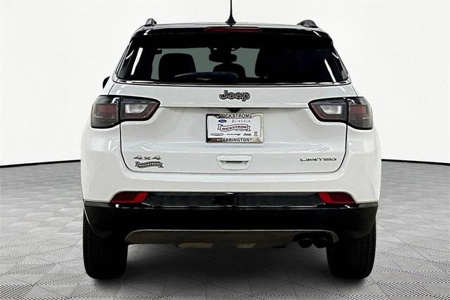 Photo of 2022 Bright White Clearcoat Jeep Compass