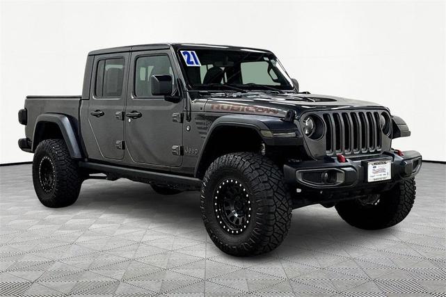 Photo of 2021 Granite Crystal Clearcoat Metallic Jeep Gladiator