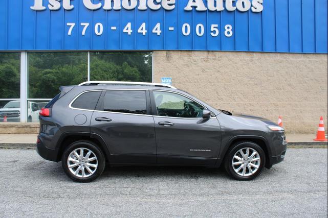 Photo of 2015 Black Jeep Cherokee