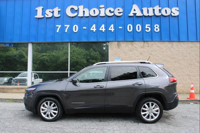 Photo of 2015 Black Jeep Cherokee