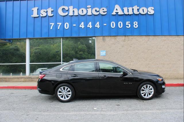 Photo of 2021 Black Chevrolet Malibu
