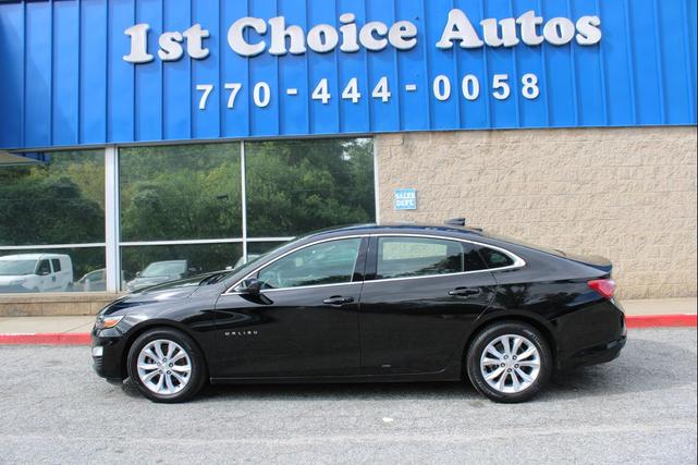 Photo of 2021 Black Chevrolet Malibu