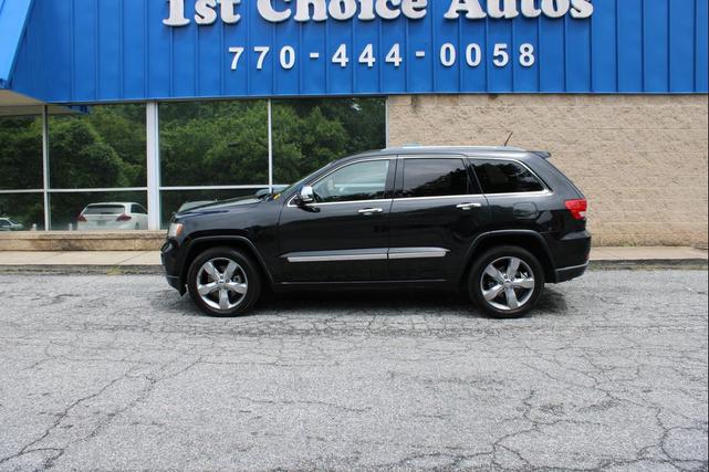 Photo of 2012 Black Jeep Grand Cherokee