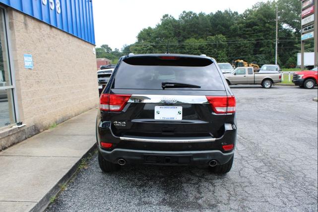 Photo of 2012 Black Jeep Grand Cherokee