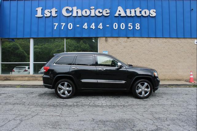 Photo of 2012 Black Jeep Grand Cherokee