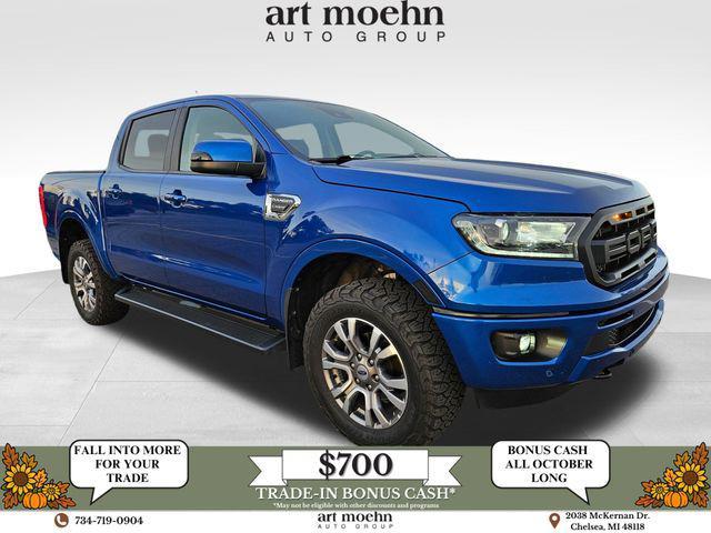 Photo of 2019 Lightning Blue Metallic Ford Ranger