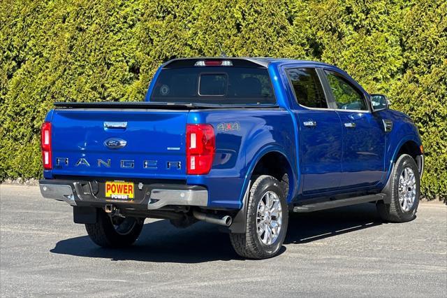 Photo of 2019 Lightning Blue Ford Ranger