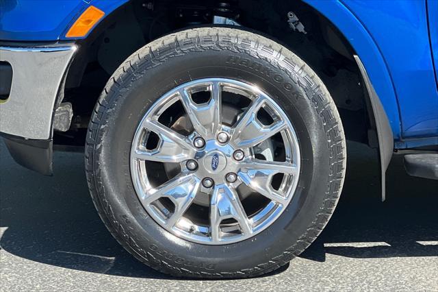 Photo of 2019 Lightning Blue Ford Ranger