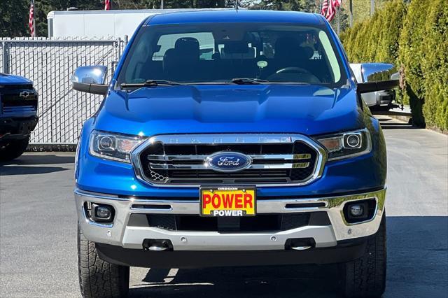 Photo of 2019 Lightning Blue Ford Ranger