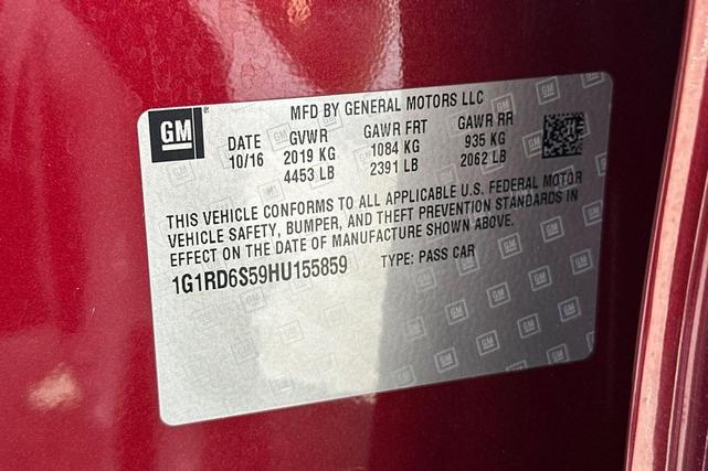 Photo of 2017 Siren Red Tintcoat Chevrolet Volt