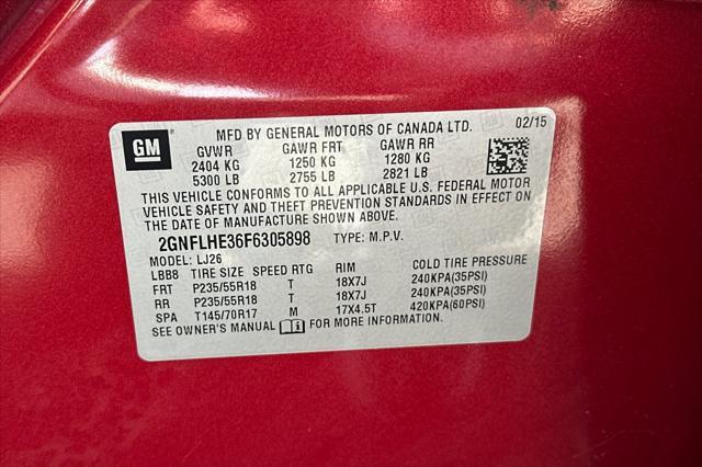 Photo of 2015 Crystal Red Tintcoat Chevrolet Equinox