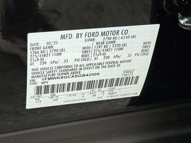 Photo of 2025 Agate Black Metallic Ford Explorer