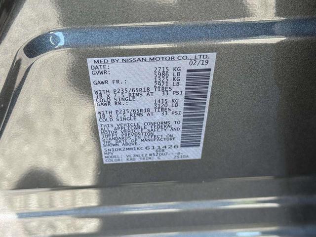 Photo of 2019 Gun Metallic Nissan Pathfinder