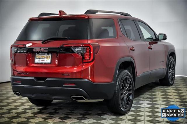 Photo of 2023 Volcanic Red Tintcoat GMC Acadia