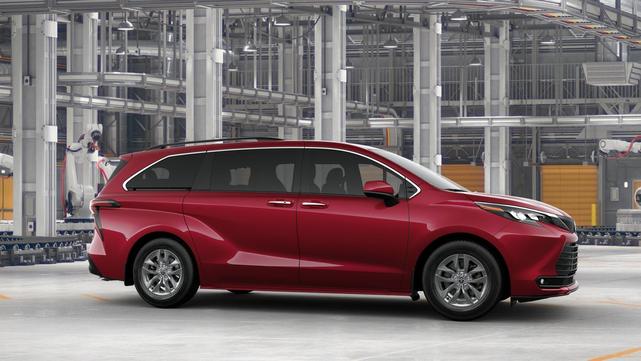 Photo of 2025 Ruby Flare Pearl Toyota Sienna