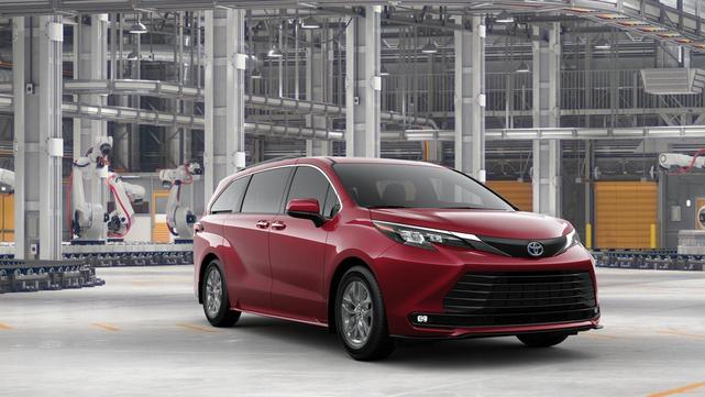 Photo of 2025 Ruby Flare Pearl Toyota Sienna