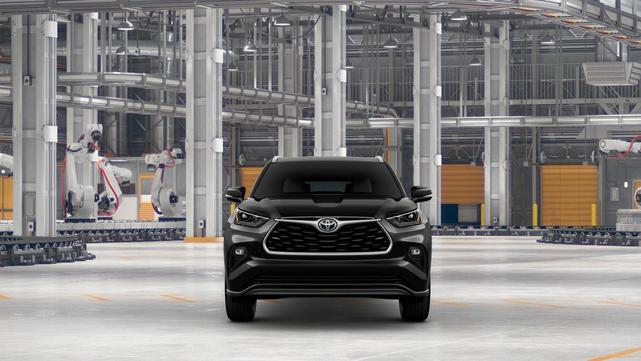 Photo of 2025 Midnight Black Metallic Toyota Highlander