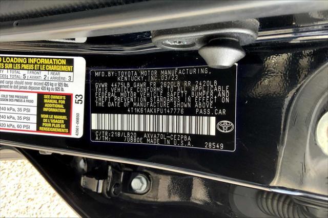 Photo of 2023 Midnight Black Metallic Toyota Camry