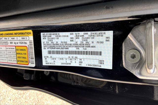 Photo of 2019 Shadow Black Ford Ranger