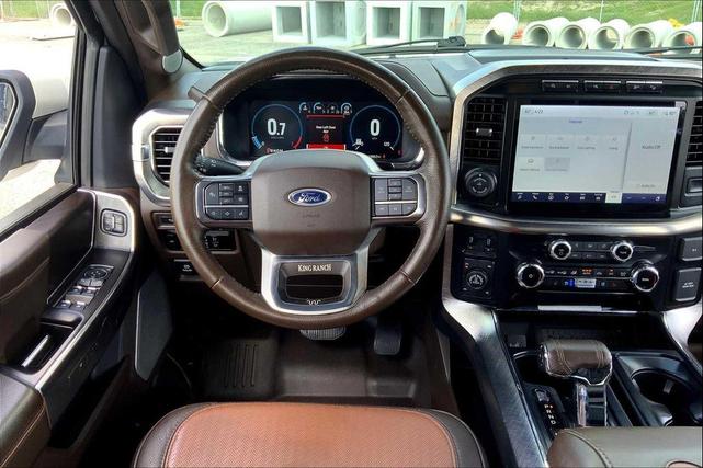 Photo of 2023 Star White Metallic Tri-Coat/Stone Gray Ford F-150