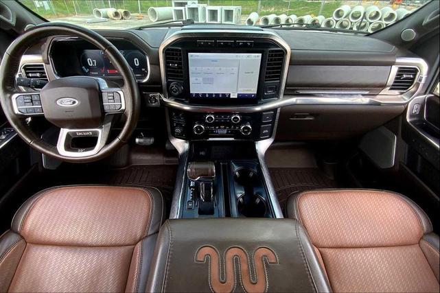 Photo of 2023 Star White Metallic Tri-Coat/Stone Gray Ford F-150