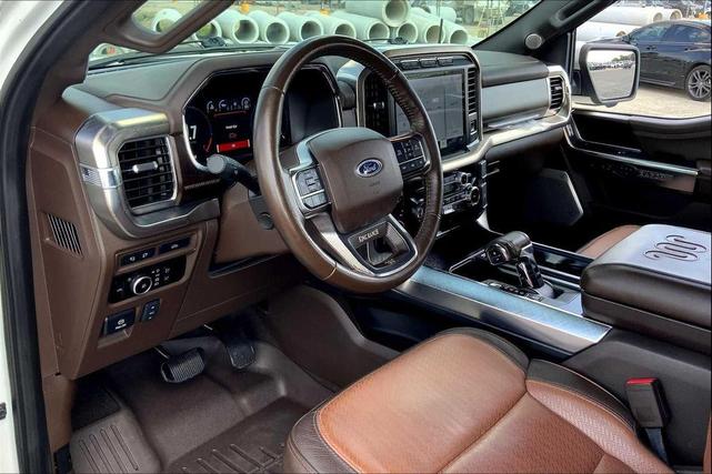 Photo of 2023 Star White Metallic Tri-Coat/Stone Gray Ford F-150