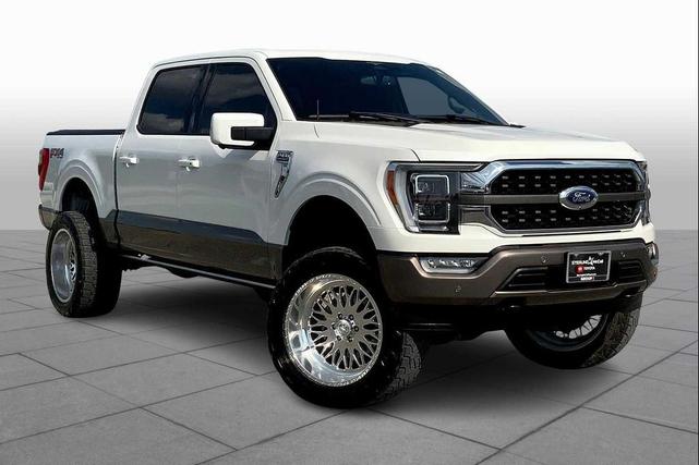 Photo of 2023 Star White Metallic Tri-Coat/Stone Gray Ford F-150
