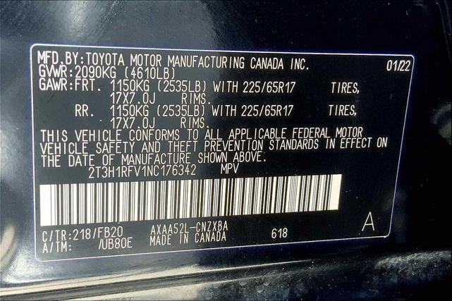 Photo of 2022 Midnight Black Metallic Toyota RAV4