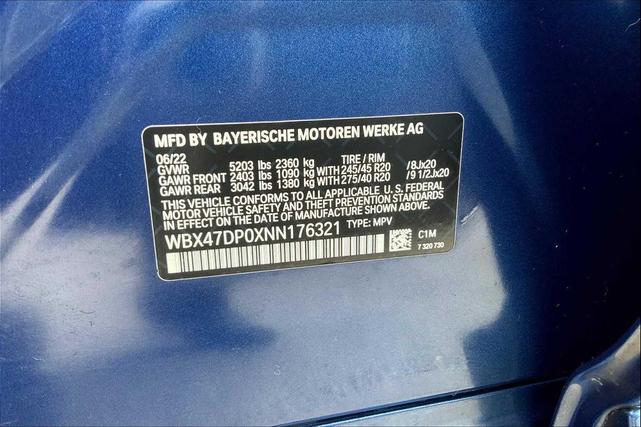 Photo of 2022 Phytonic Blue Metallic BMW X3
